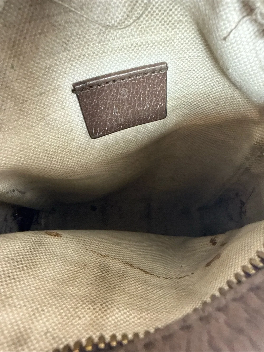 Gucci Brown GG Supreme Messenger with Green and Red Web cross body